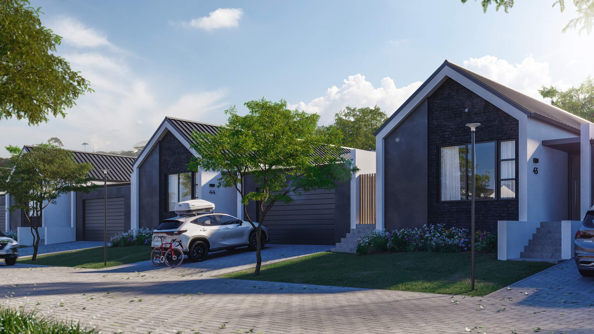 Single family home with a garden within a lifestyle estate